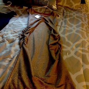 Christmas beige party dress never worn before